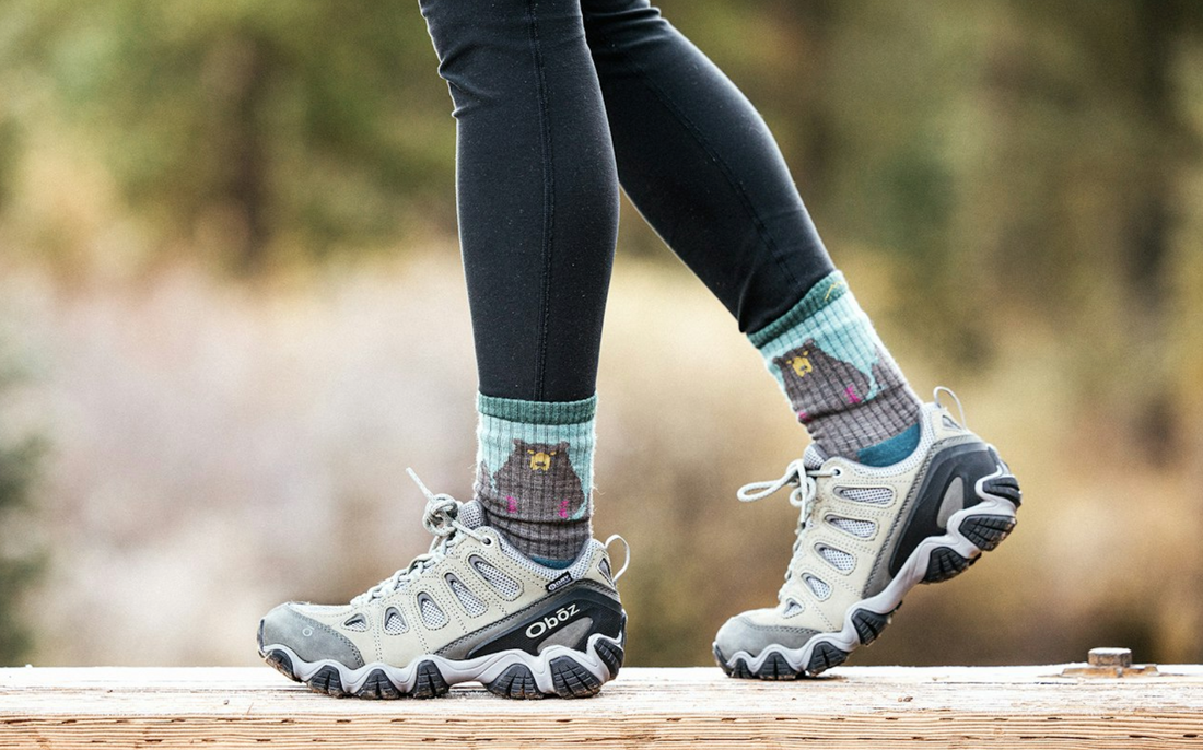 WOMEN'S OBOZ SAWTOOTH II LOW WATERPROOF | PALE MOSS