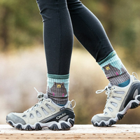 WOMEN'S OBOZ SAWTOOTH II LOW WATERPROOF | FROST GRAY / SAGE