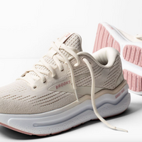 WOMEN'S BROOKS GHOST MAX 2 | COCONUT MILK / GRAY / ZEPHYR