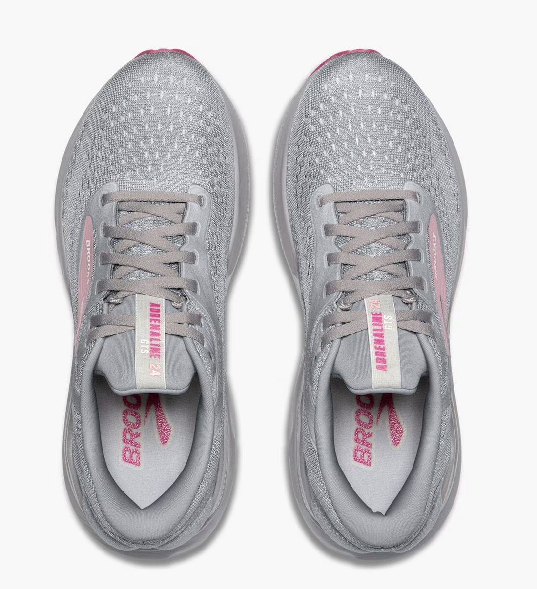 WOMEN'S BROOKS ADRENALINE GTS 24 | ALLOY / WHITE / ZEPHYR
