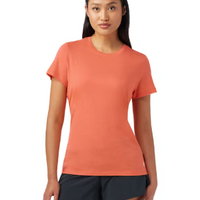 WOMEN'S SMARTWOOL MERINO SHORT SLEEVE TEE | CORAL REEF