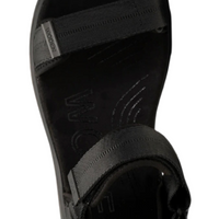 WOMEN'S WODEN LINE SANDAL | BLACK / BLACK
