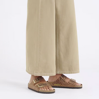 WOMEN'S BIRKENSTOCK ARIZONA | ZEBRA PECAN SYNTHETIC
