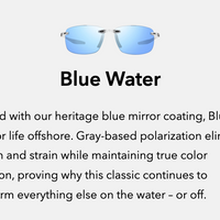 UNISEX REVO HARNESS | CRYSTAL / BLUE WATER