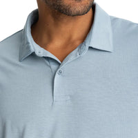 MEN'S FREE FLY ELEVATE POLO | BLUE FOG