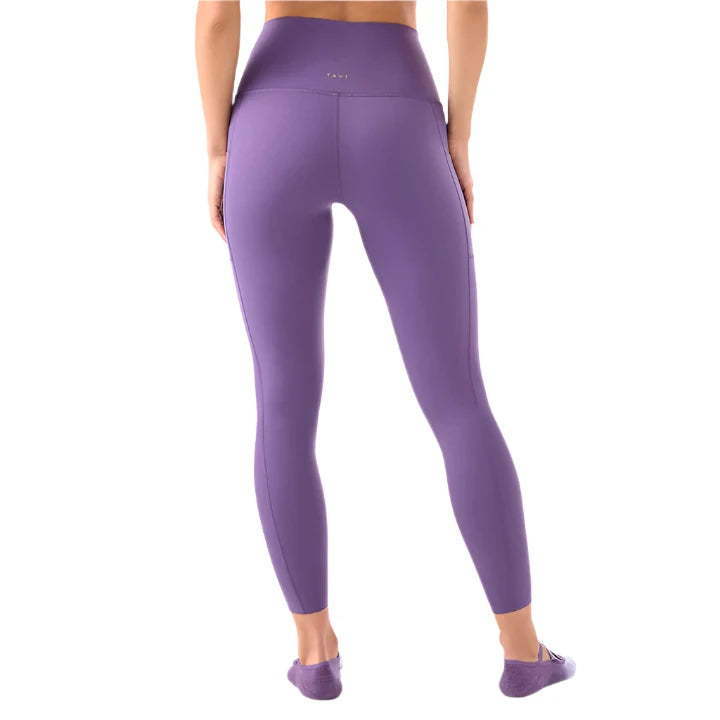 WOMEN'S TAVI TAVISCULPT® HIGH WAISTED POCKET 7/8 LEGGINGS | GRAPE