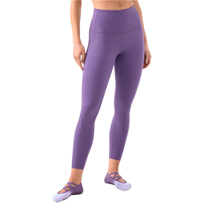 WOMEN'S TAVI TAVISCULPT® HIGH WAISTED POCKET 7/8 LEGGINGS | GRAPE