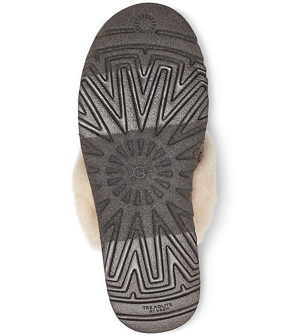 WOMEN'S UGG COZY KNIT SLIPPER | CHARCOAL