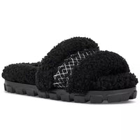 WOMEN'S UGG COZETTA UGG BRAID SLIPPER | BLACK