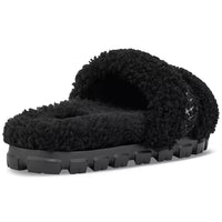 WOMEN'S UGG COZETTA UGG BRAID SLIPPER | BLACK