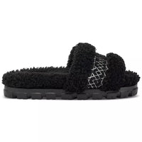 WOMEN'S UGG COZETTA UGG BRAID SLIPPER | BLACK