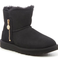 WOMEN'S UGG CLASSIC MINI BAILEY ZIP BOOT | BLACK