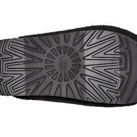 WOMENS UGG FUZZ SUGAR SLIDE BLACK SLIPPER | BLACK
