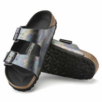 UNISEX BIRKENSTOCK ARIZONA VEGAN MICROFIBER | IRIDESCENT BLACK