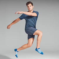 UNISEX FEETURES ELITE LIGHT CUSHION NO SHOW | NAVY MIST