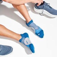 UNISEX FEETURES ELITE LIGHT CUSHION NO SHOW | NAVY MIST