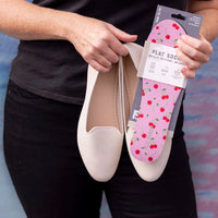 UNISEX FLAT SOCKS MICRO-PLUSH | CHERRY DARLING