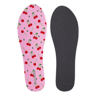 UNISEX FLAT SOCKS MICRO-PLUSH | CHERRY DARLING