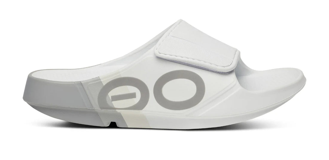 UNISEX OOFOS OOAHH SPORT FLEX LIMITED SLIDE | SMOKE RALLY