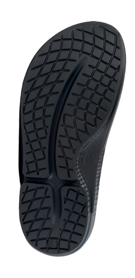 UNISEX OOFOS OOAHH SPORT SLIDE | MATRIX BLACK