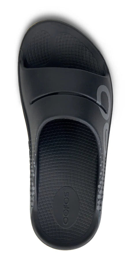 UNISEX OOFOS OOAHH SPORT SLIDE | MATRIX BLACK