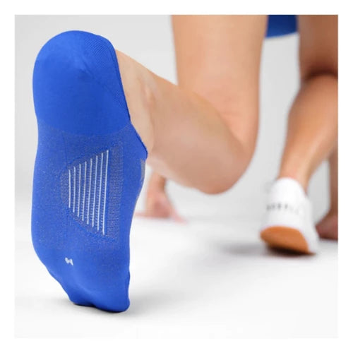 UNISEX FEETURES ELITE ULTRA LIGHT CUSHION INVISIBLE SOCKS | BOOST BLUE