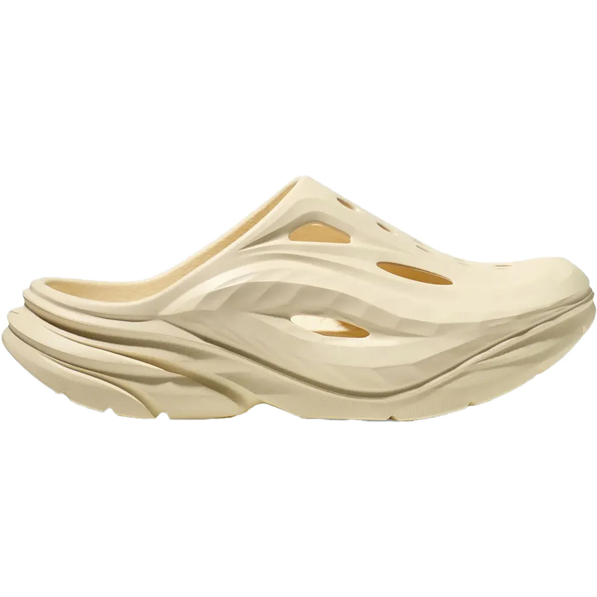 UNISEX HOKA ORA RECOVERY MULE | VANILLA / VANILLA – Randy's Shoes