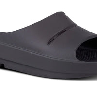 UNISEX OOFOS OOAHH SLIDE | BLACK