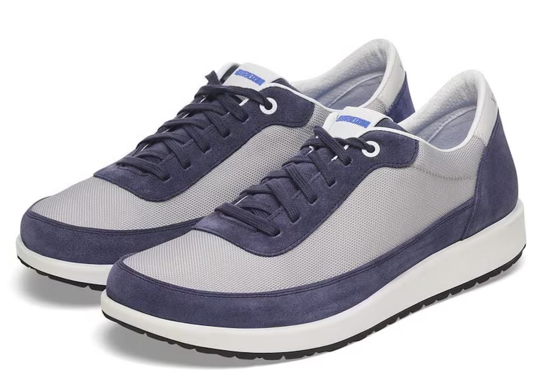 UNISEX BIRKENSTOCK HONNEF CITY | INDIGO BLUE / TAUPE