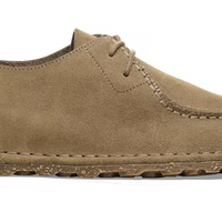 UNISEX BIRKENSTOCK UTTI LACE | GRAY TAUPE SUEDE LEATHER