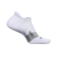 UNISEX FEETURES MERINO 10 ULTRALIGHT NO SHOW TAB SOCKS | WHITE