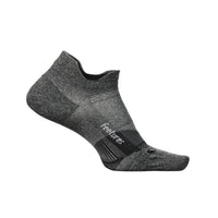 UNISEX FEETURES ELITE ULTRA LIGHT CUSHION NO SHOW SOCKS | GRAY