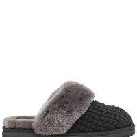 WOMEN'S UGG COZY KNIT SLIPPER | BLACK