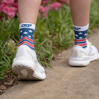 UNISEX OS1ST STARS AND STRIPES CREW SOCKS | RED / WHITE / BLUE