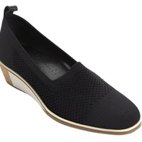 WOMEN'S VANELI GALEN WEDGE | BLACK KNIT STRETCH