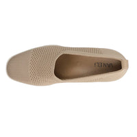 WOMEN'S VANELI GALEN WEDGE | ECRU KNIT STRETCH