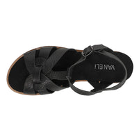 WOMEN'S VANELI CARLY WEDGE SANDAL | BLACK