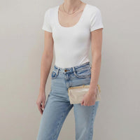 HOBO LAUREN CLUTCH BAG | SANDSHIMMER