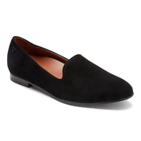 WOMEN'S VIONIC WILLA FLAT | BLACK SUEDE