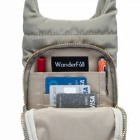 WANDERFULL HYDROBAG | SAGE GREEN WITH SAGE AND TAN STRAP