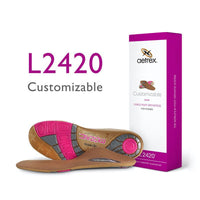 WOMEN'S AETREX CUSTOMIZABLE ORTHOTICS | LL2420
