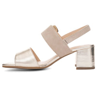WOMEN'S ARA BORDEAUX HEEL | PLATINUM / SAND