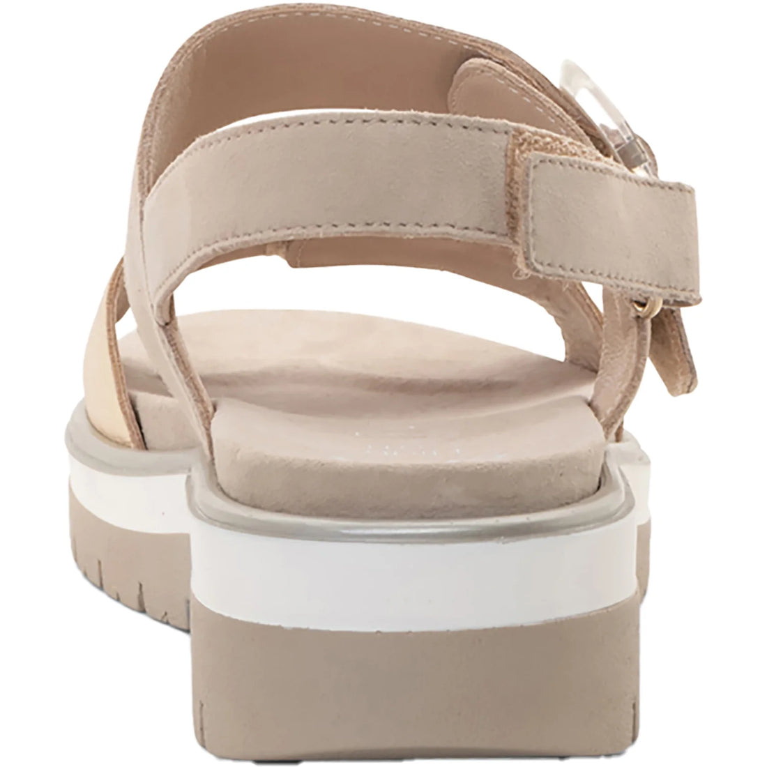 WOMEN'S ARA MARBELLA SANDAL | SAND / METALLIC LEATHER 09