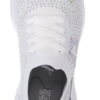 WOMEN'S ARA MONTICELLO SLIP-ON SNEAKER | WHITE