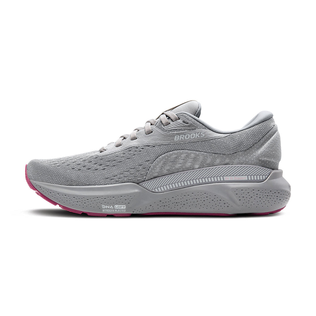 WOMEN'S BROOKS ADRENALINE GTS 24 | ALLOY / WHITE / ZEPHYR