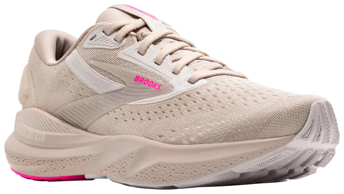 WOMEN'S BROOKS ADRENALINE GTS 24 | CHATEAU GREY / COCONUT / PINK