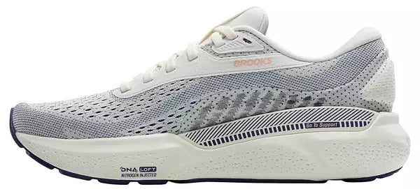 WOMEN'S BROOKS ADRENALINE GTS 24 | GREY / BLUE RIBBON / PEACH