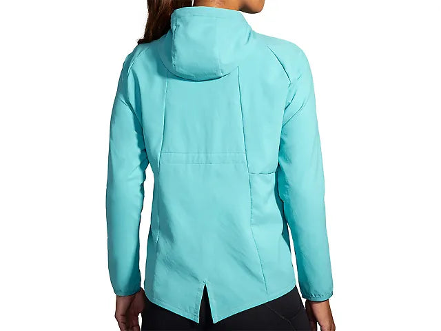 WOMEN'S BROOKS CANOPY JACKET | AQUA