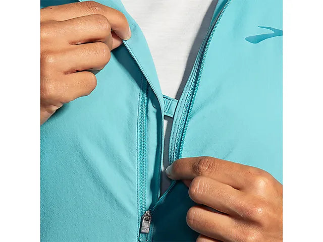 WOMEN'S BROOKS CANOPY JACKET | AQUA