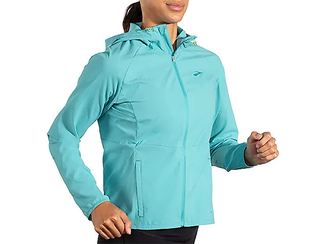 WOMEN'S BROOKS CANOPY JACKET | AQUA